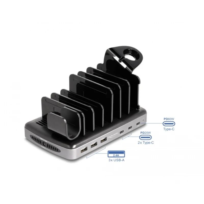 Delock Estacion Carga Usb 3 Usb 3 X Usb